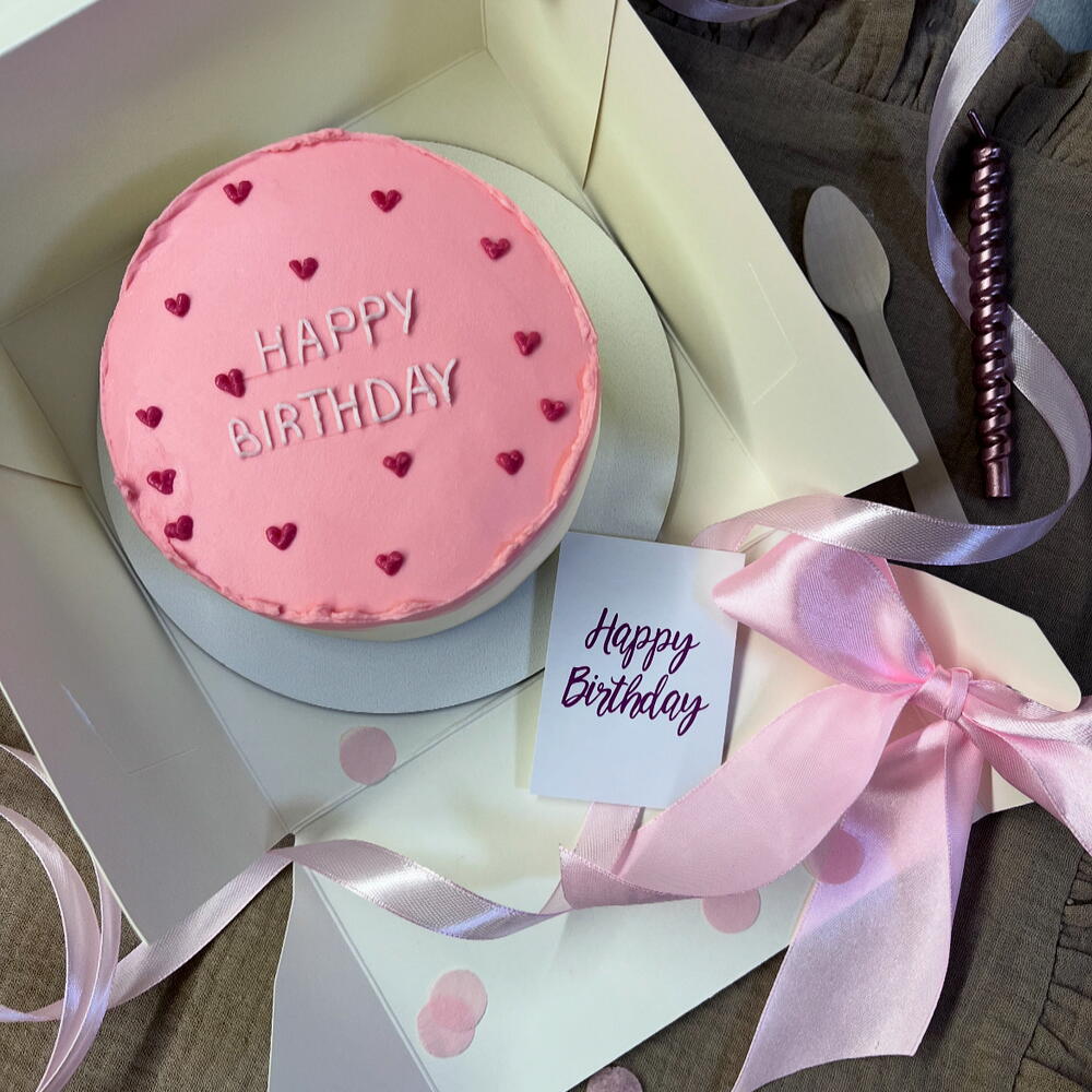 Бенто торт Happy Birthday💞
