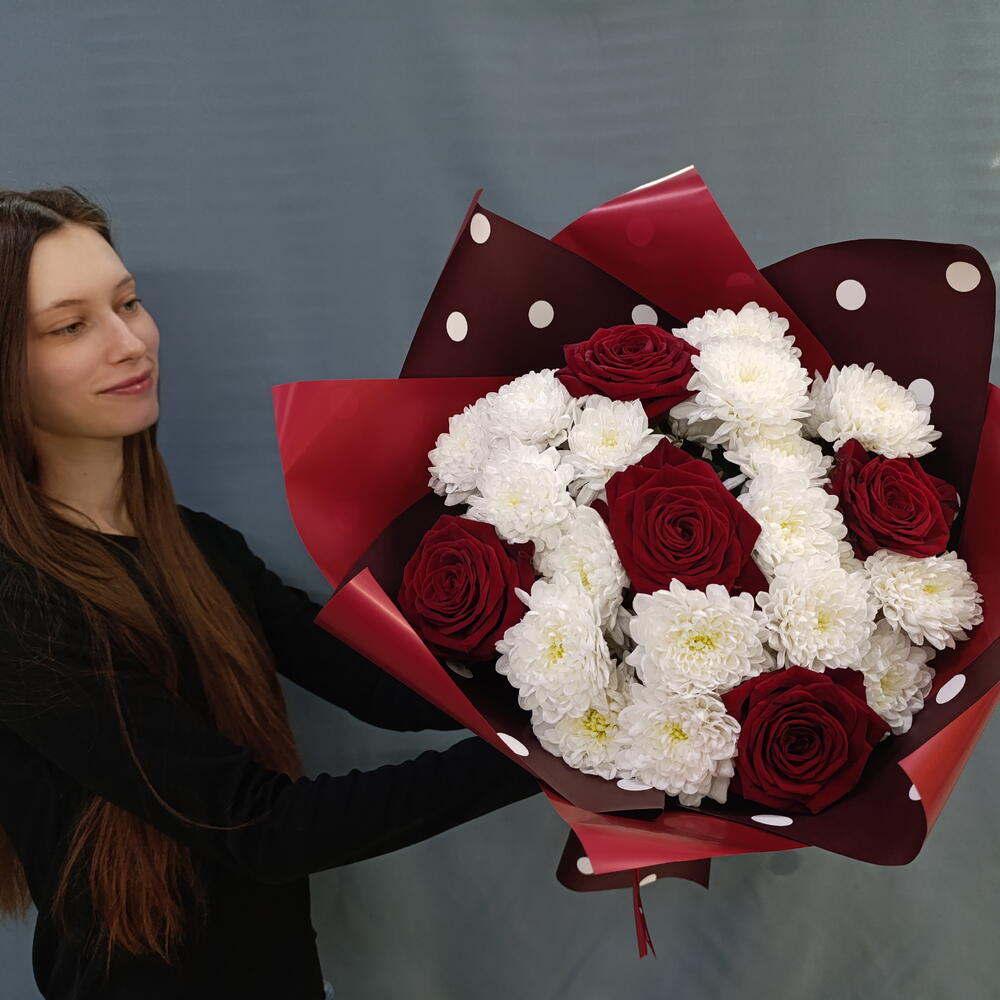 Букет "Бархатный вечер"