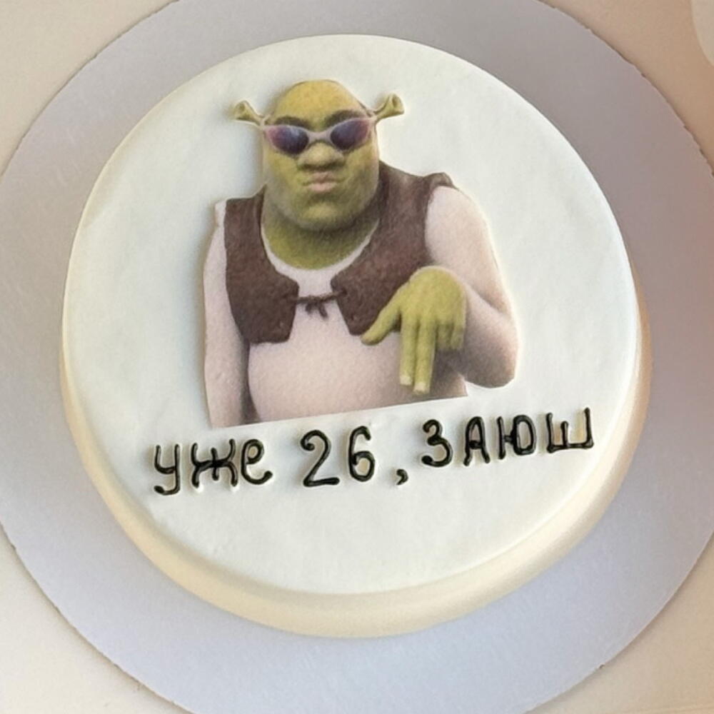 Бенто торт с юмором