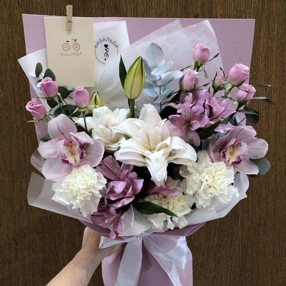Букет цветов «Притяжение»💜