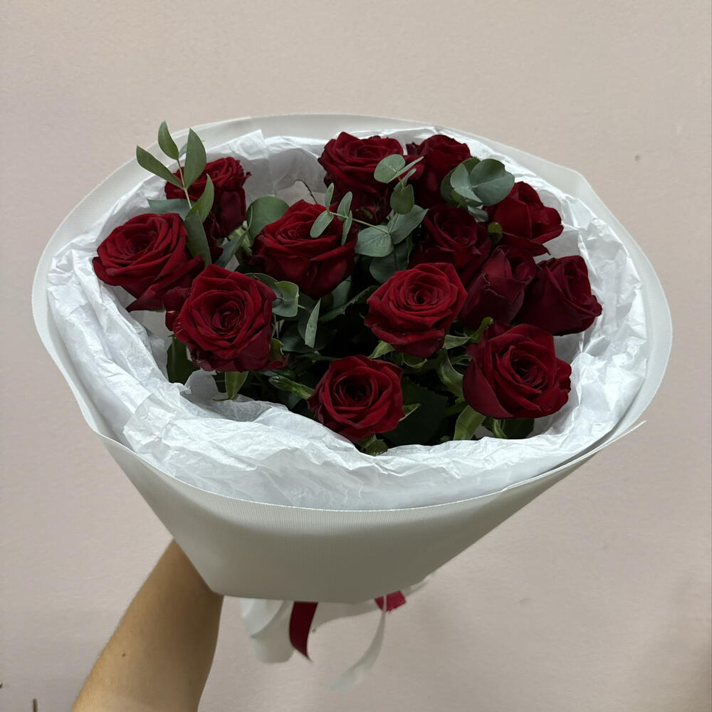 Букет красных роз️