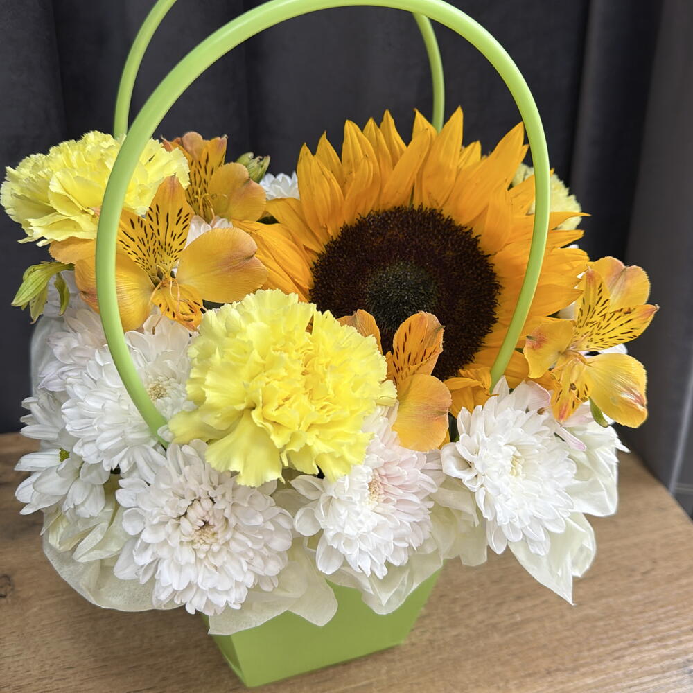 Сумочка с подсолнухом 🌼