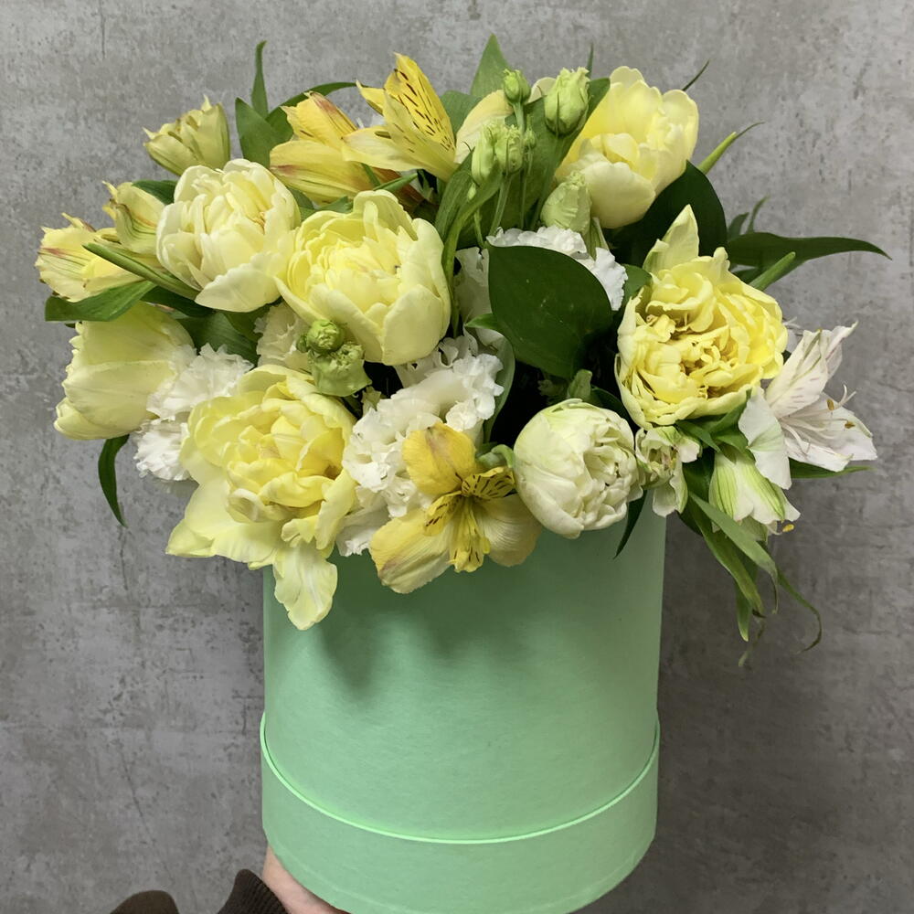 Композиция с тюльпанами 🌷