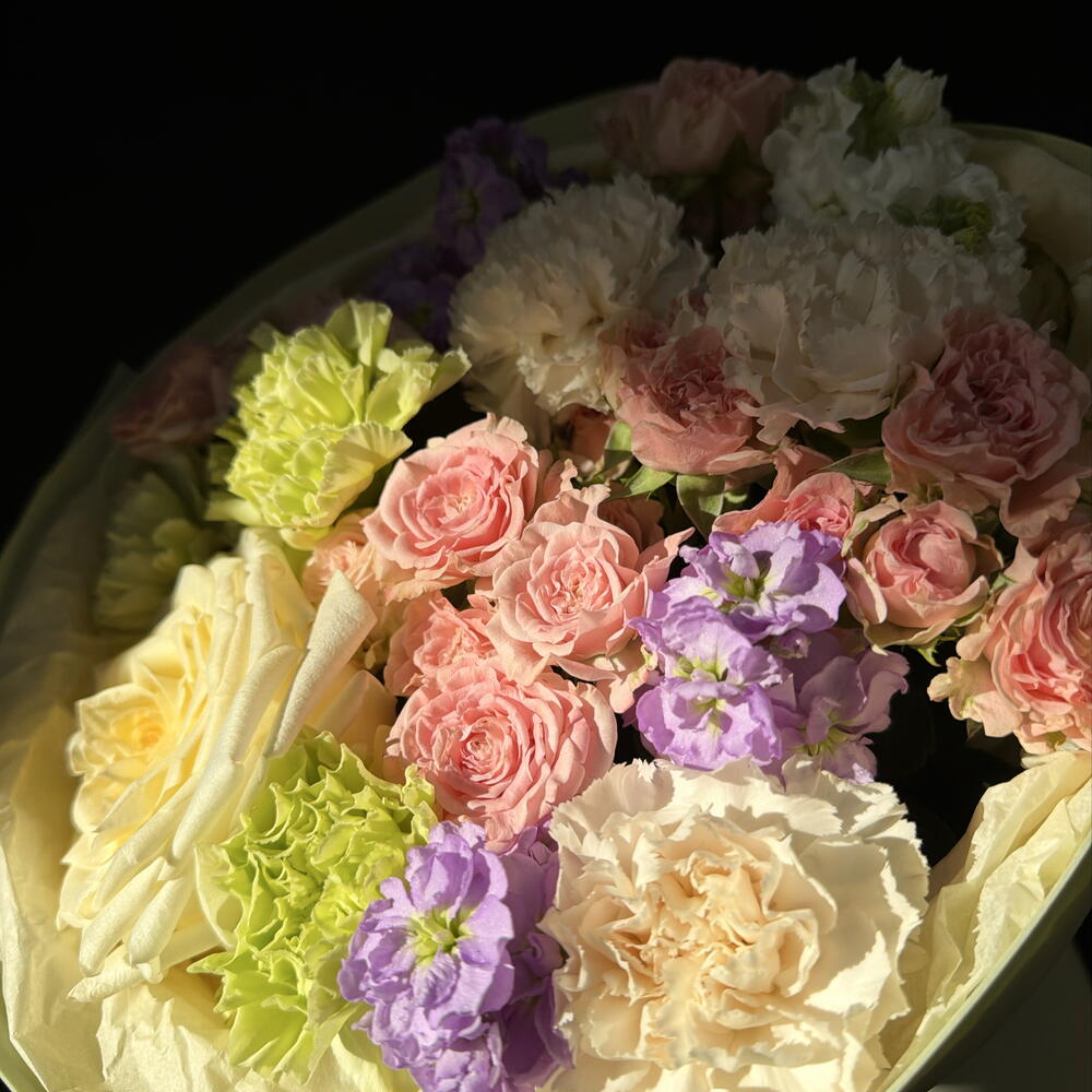 Дофаминовый букет 🍃🎀🌼☂️
