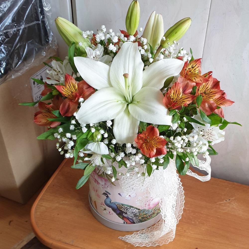Flowers in a box