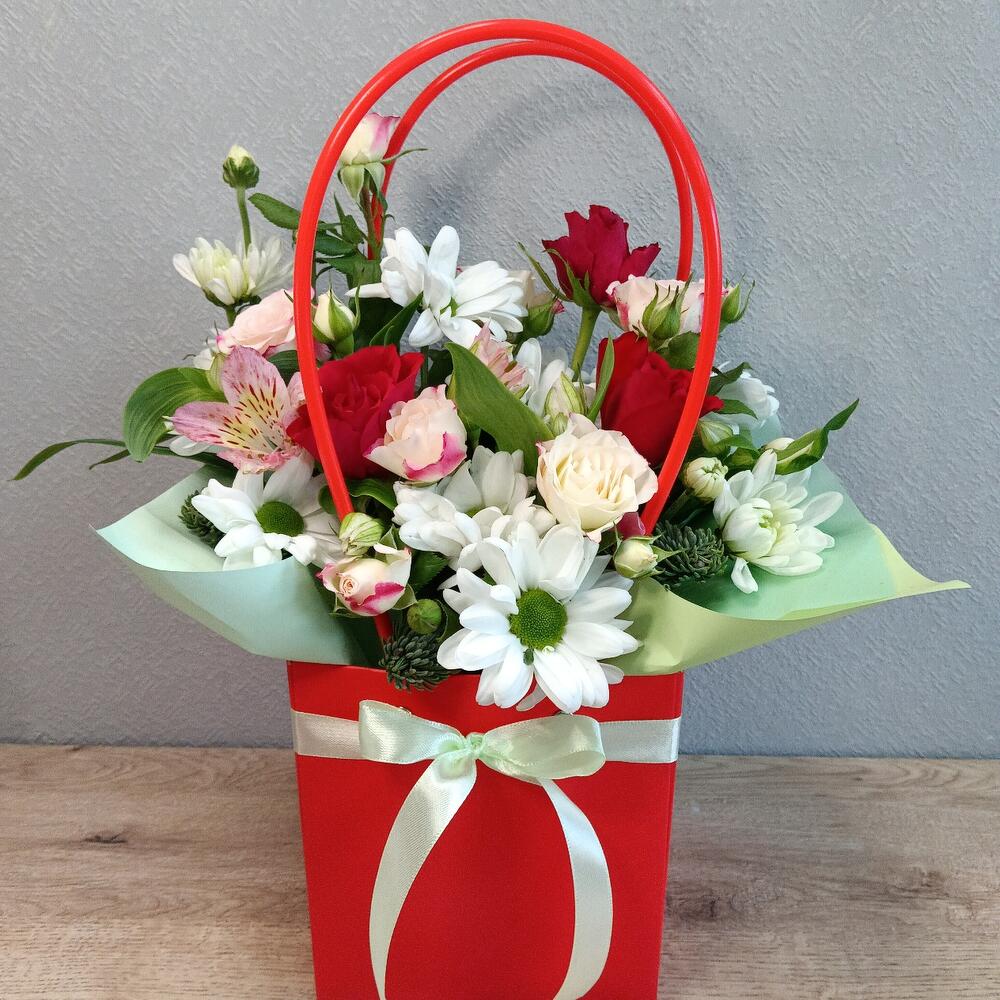 Композиция в сумочке🌺