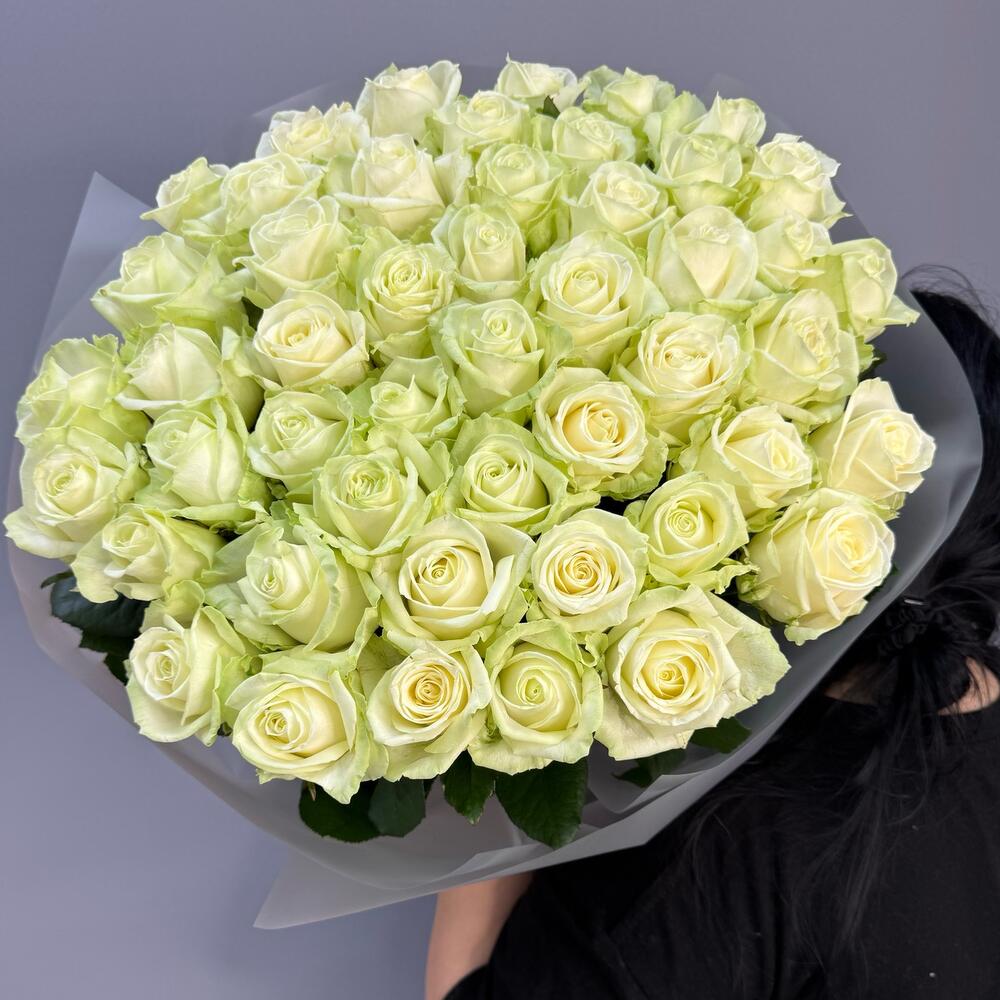 Букет из 51 белых роз ♥️