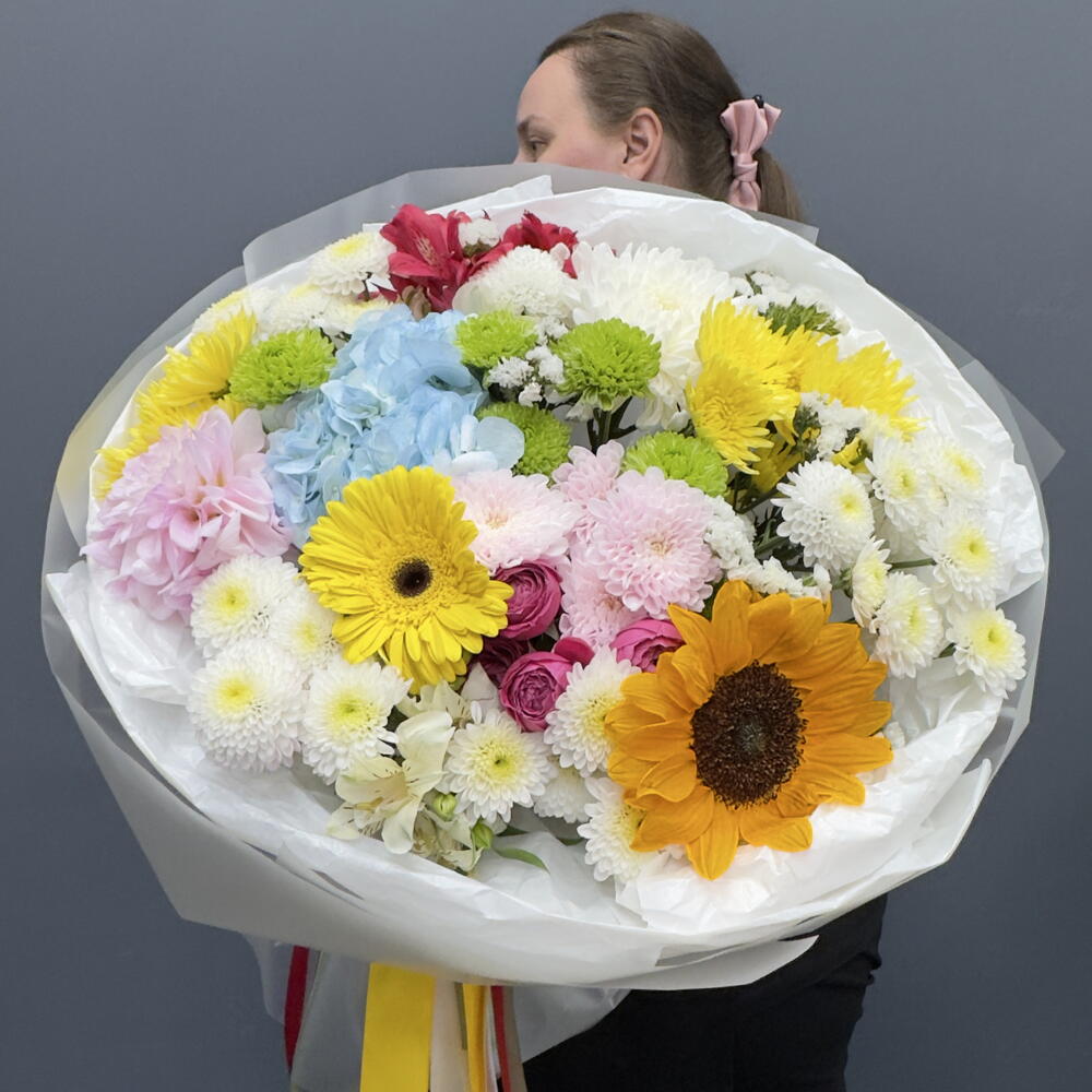 Дофаминовый букет «Солнечный карнавал» 🌻