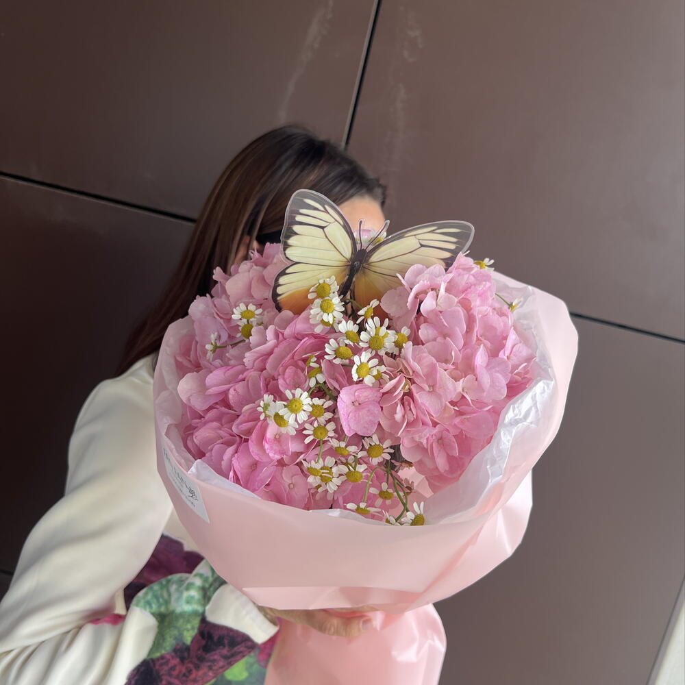 Букет бабочка