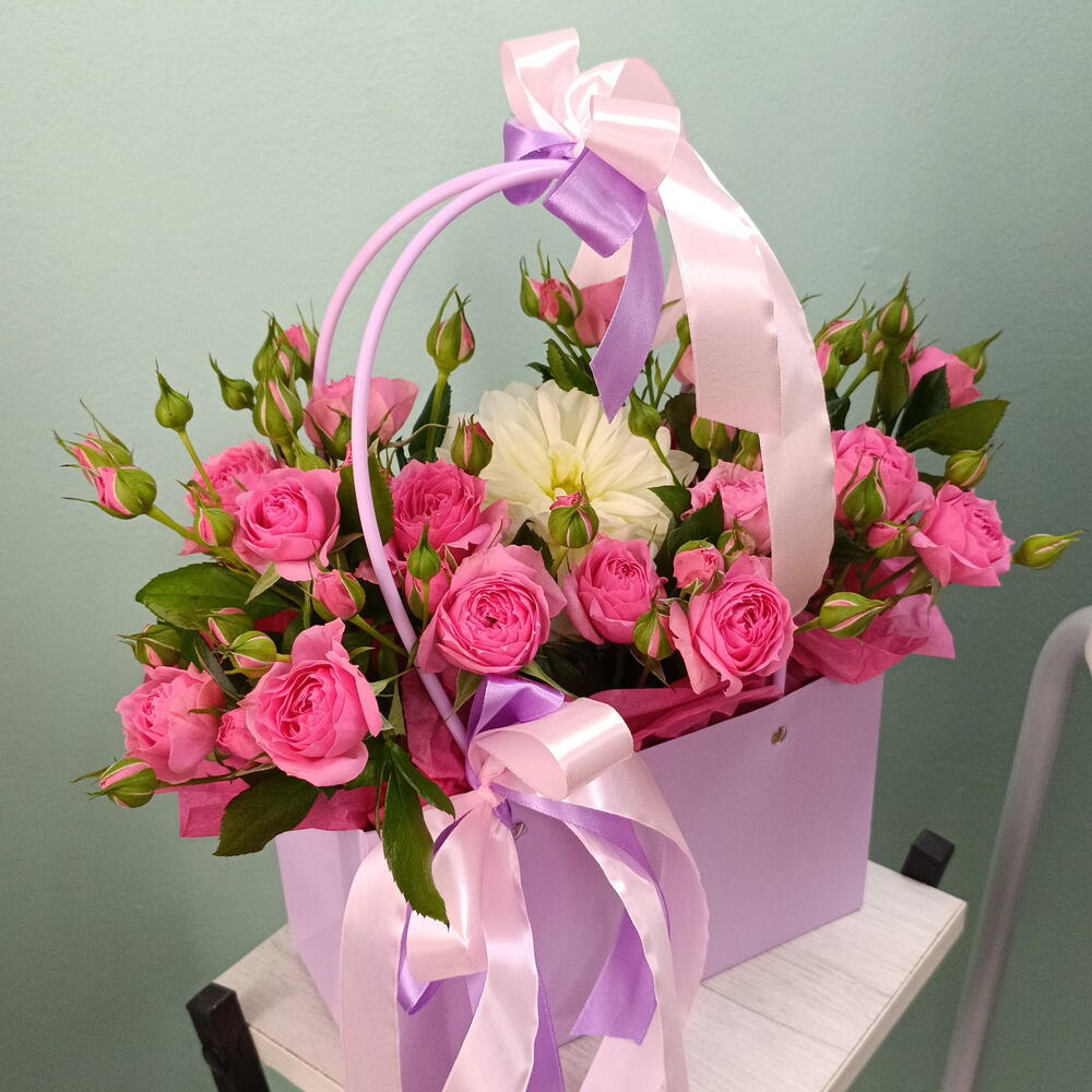 Розы в сумочке🌸🌸🌸💥💥💥