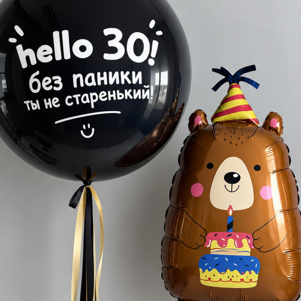🎂 Набор воздушных шаров «Без паники!»