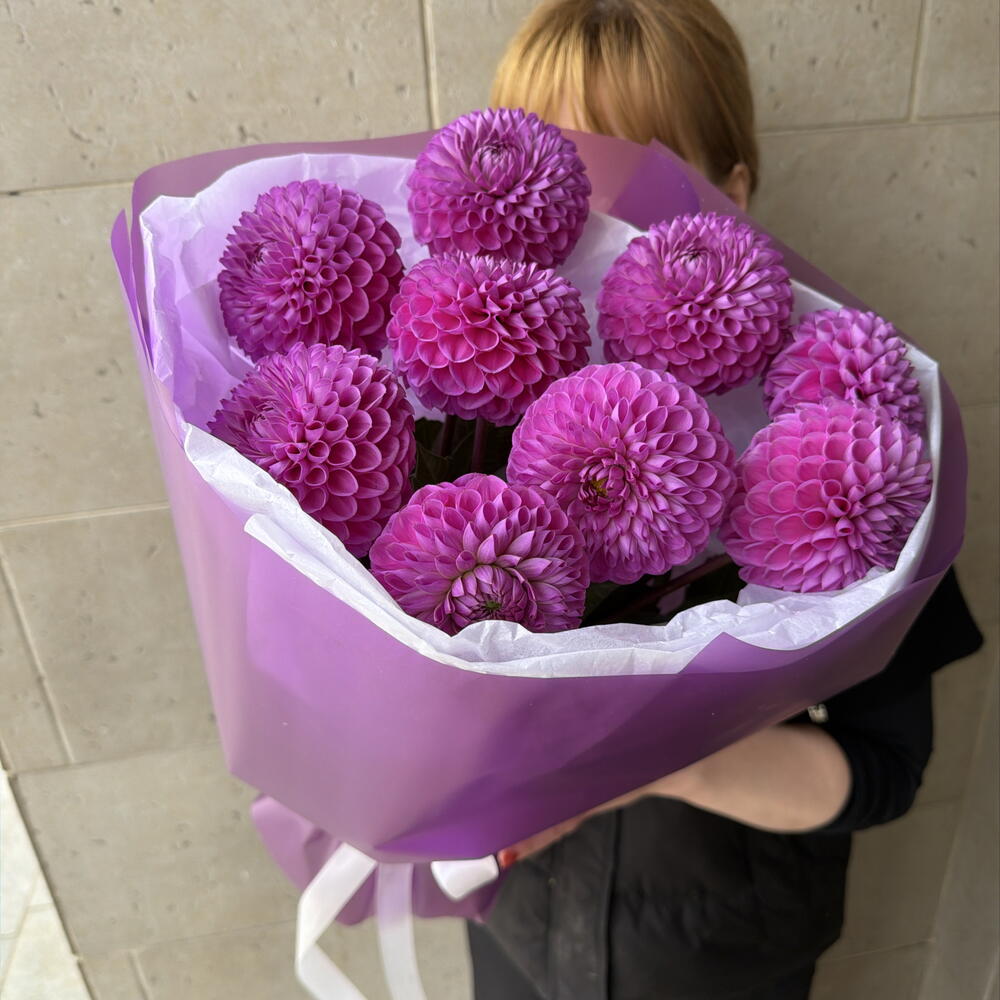 Букет георгин 💐