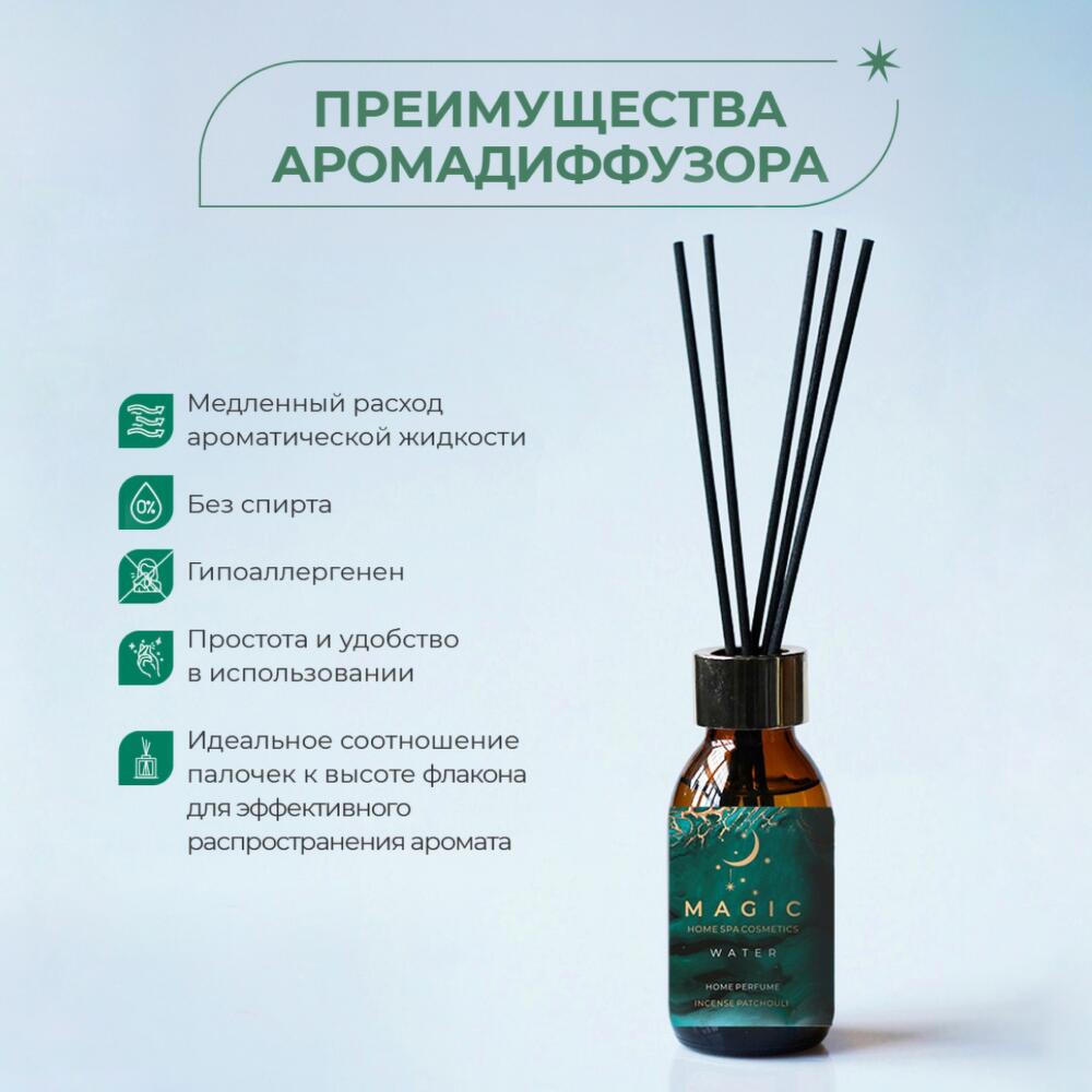 Аромат для дома, аромакамень MAGIC WATER Incense patchouly100мл, Косметика  и парфюмерия в Москве, купить по цене 2199 руб, Бьюти боксы в MAGIC 5  ELEMENTS с доставкой | Flowwow