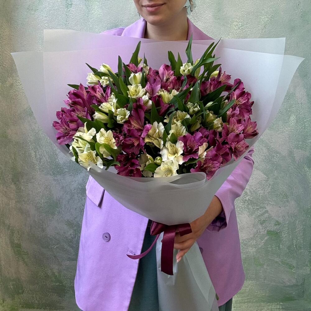 Альстромерия микс