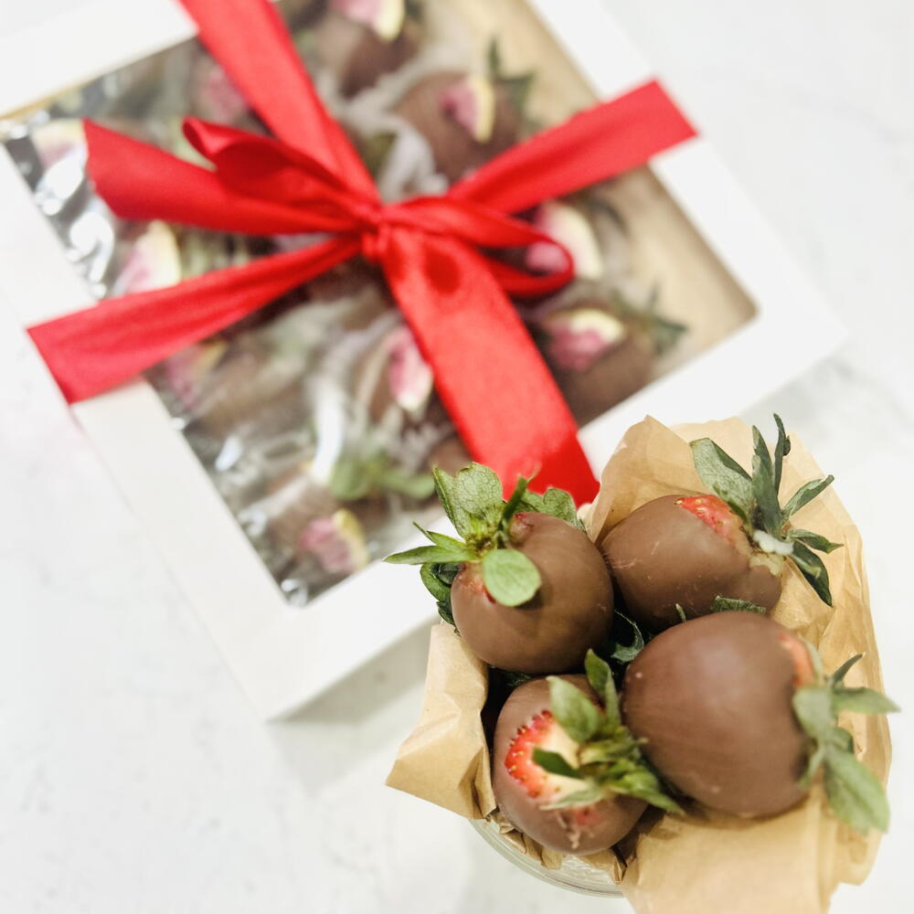 Клубника 🍓 в шоколаде. Набор 10штук