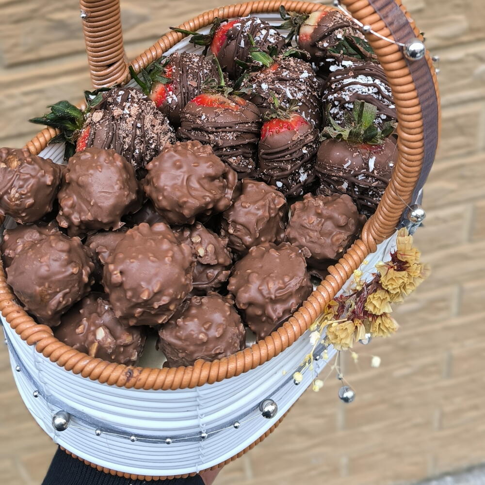 Шоколадная корзинка