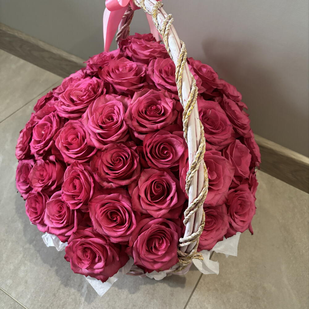Корзина 51 Роза