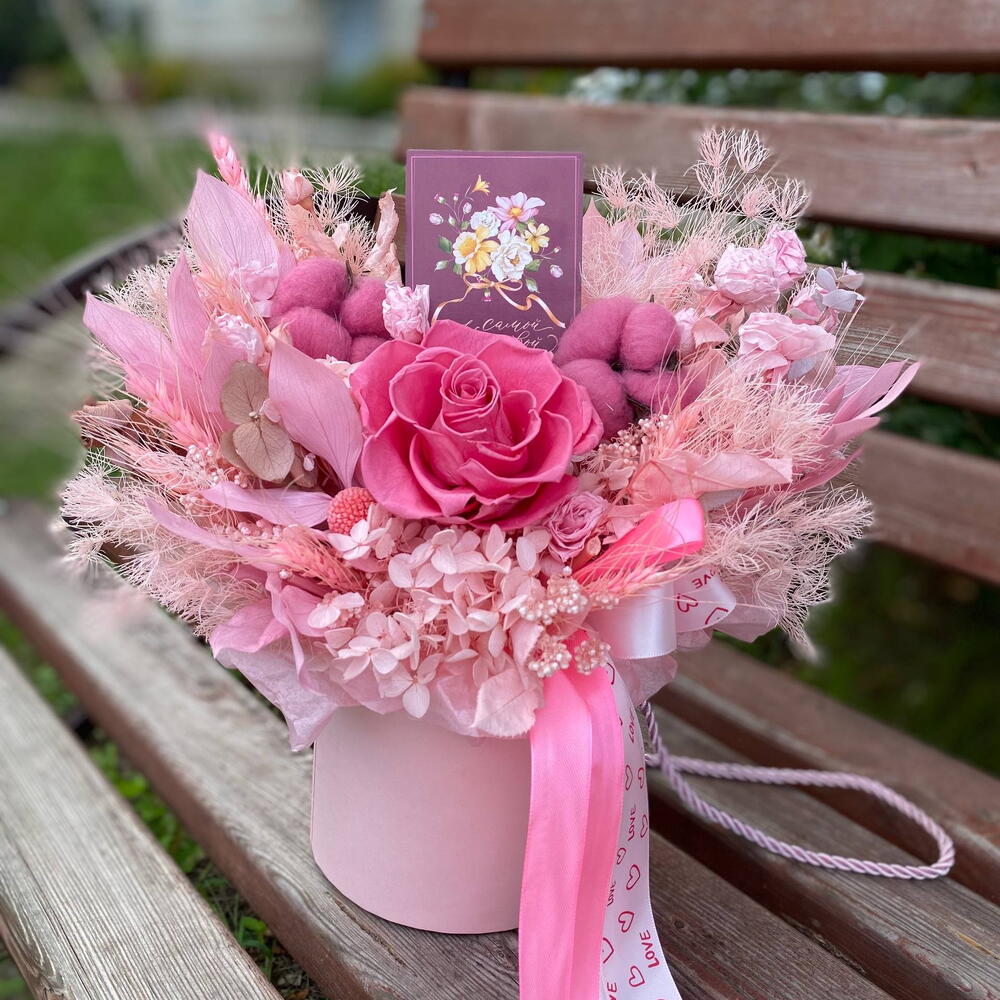 Композиция "Нежные объятья" 🌸🎀