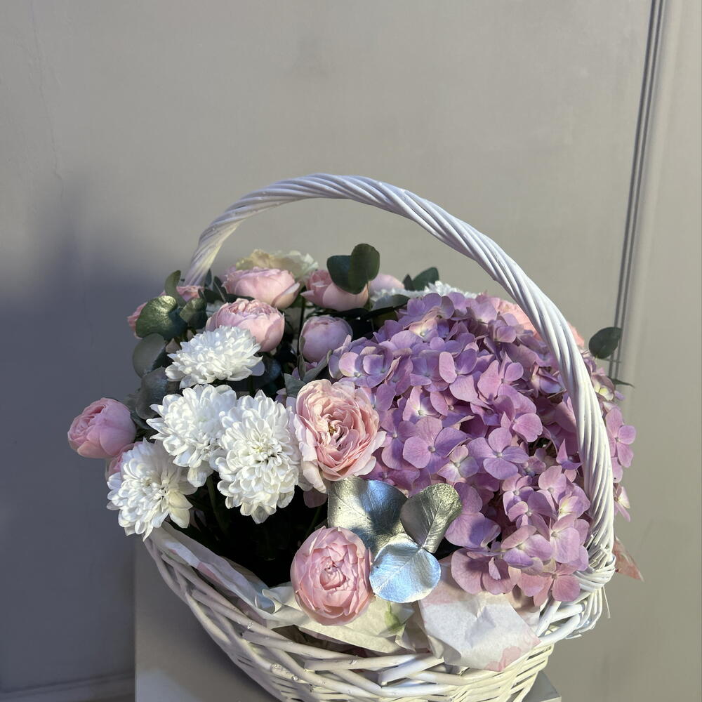 Нежная микс корзина