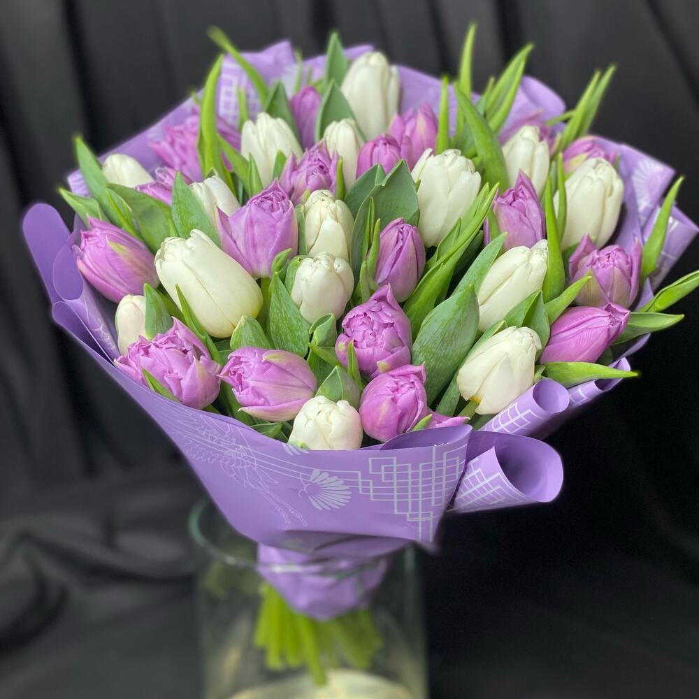 Mezcla de tulipanes