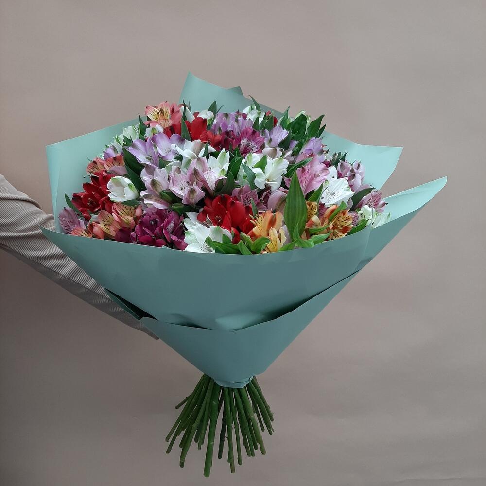 Альстромерия микс 45 шт