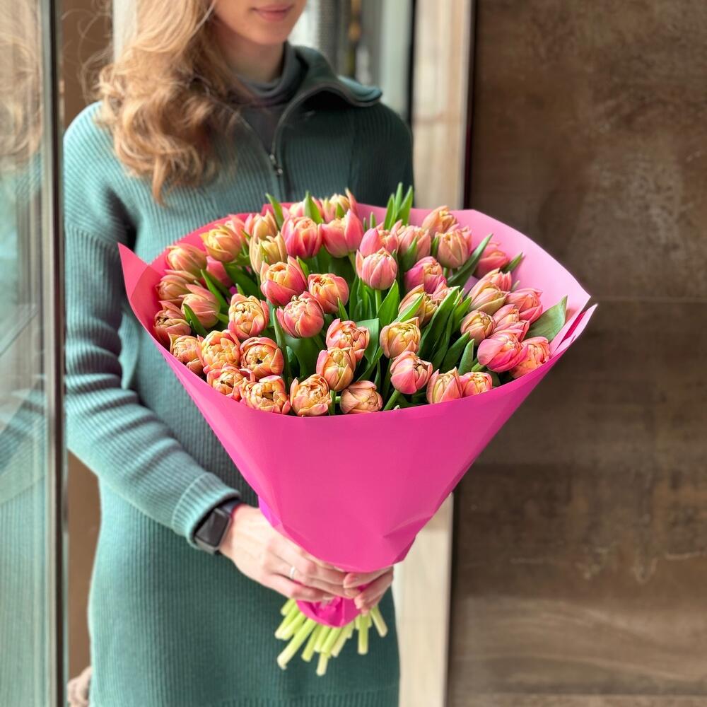Тюльпан пионовидный колумбус 🌷💗💗