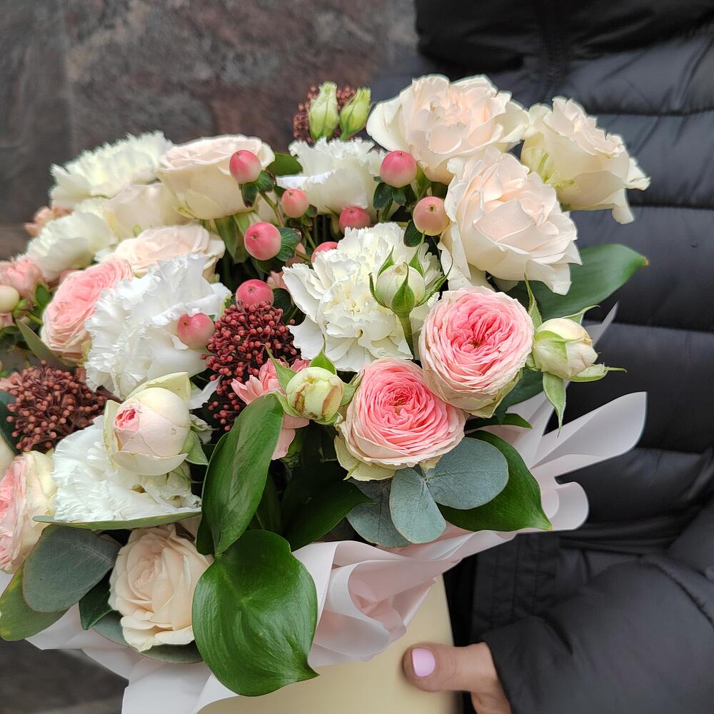 Цветы в коробке