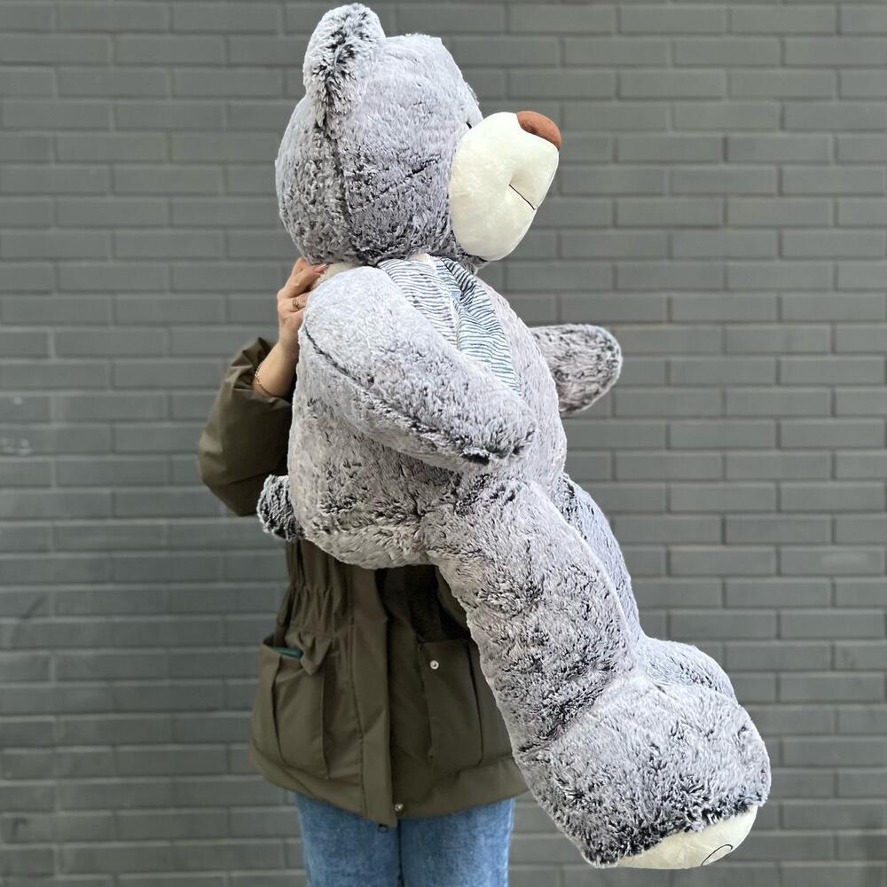 Серый мишка 🧸🤍