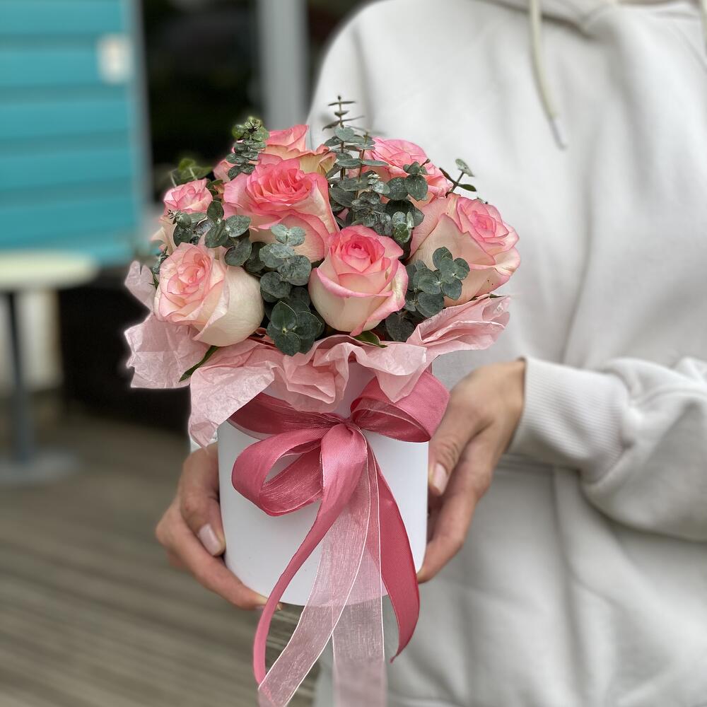 Цветы в коробке