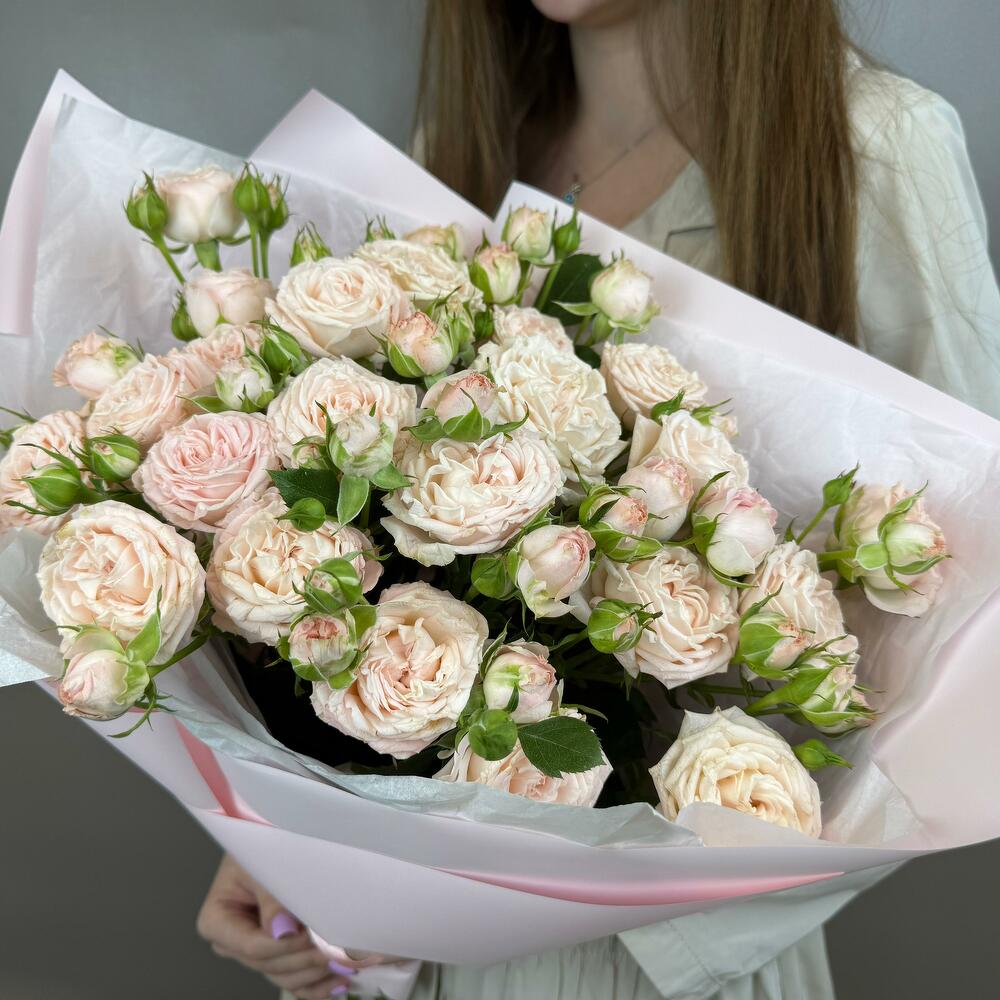 Букет с кустовой розой💕💖💕