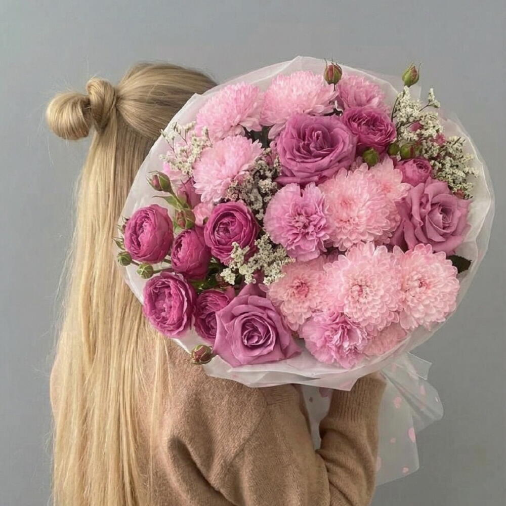 Авторский букет 💐 Черничный