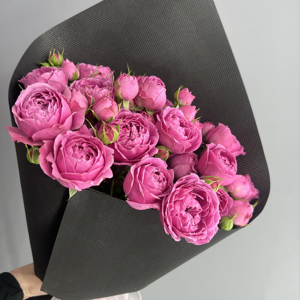 Монобукет кустовая пионовидная Роза Мисти Баблс💕💕💕