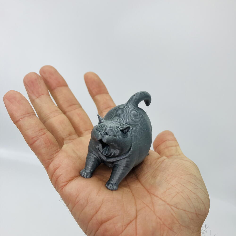 Кот Зевун Котозилла Серебро