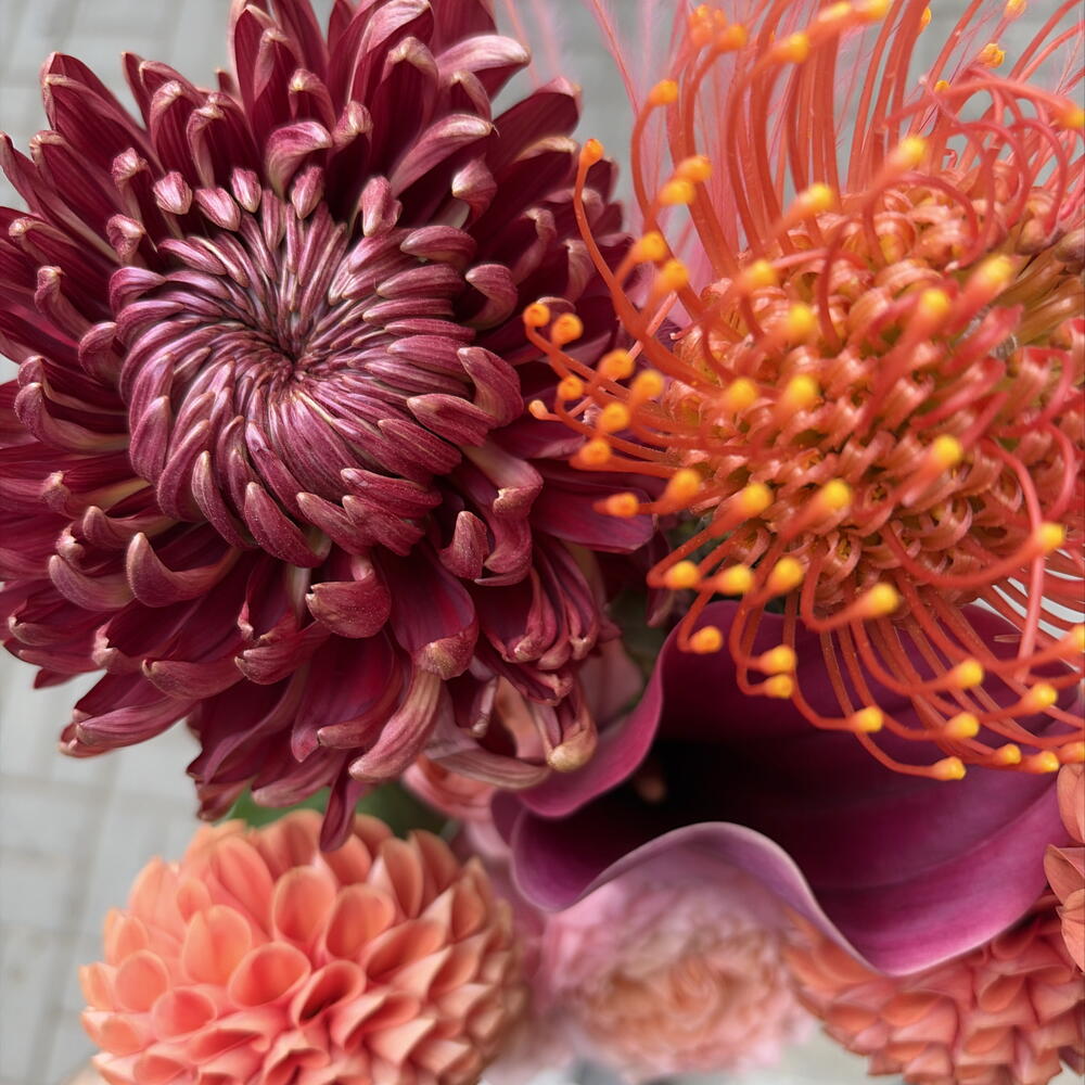 Букет «Осенний комплимент» от XOFLOWERS