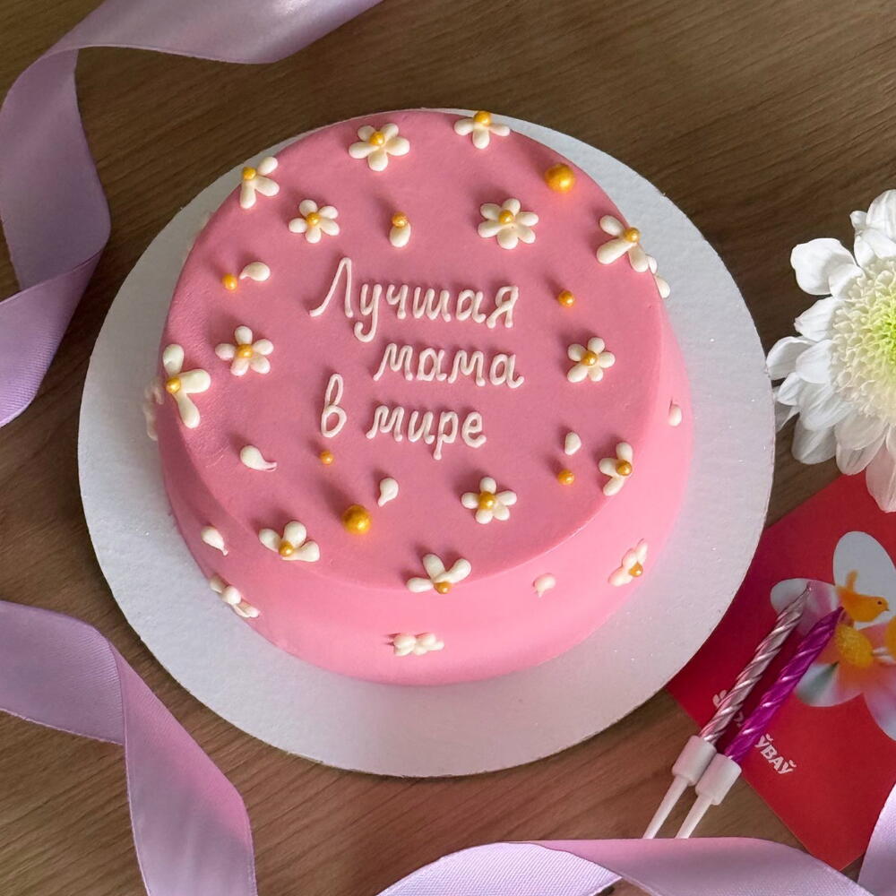 Бенто торт Лучшей маме в мире