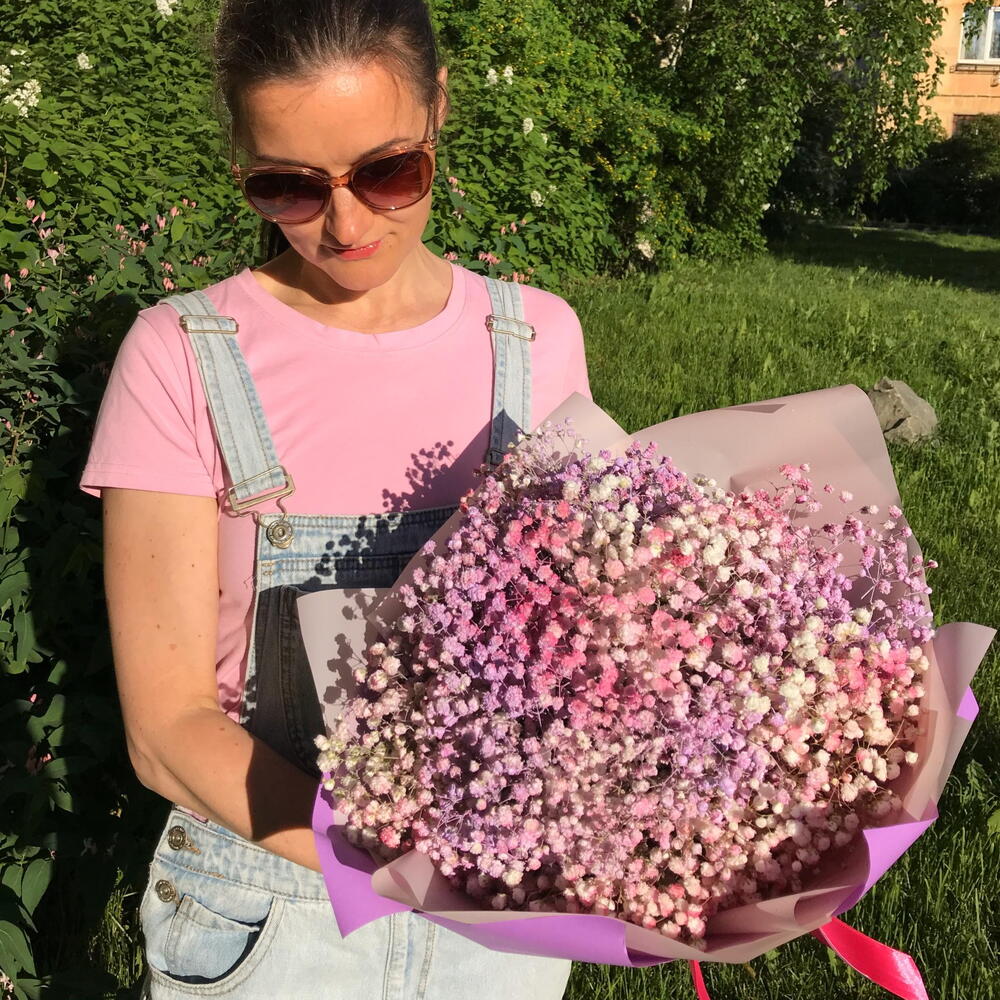 Букет из гипсофилы