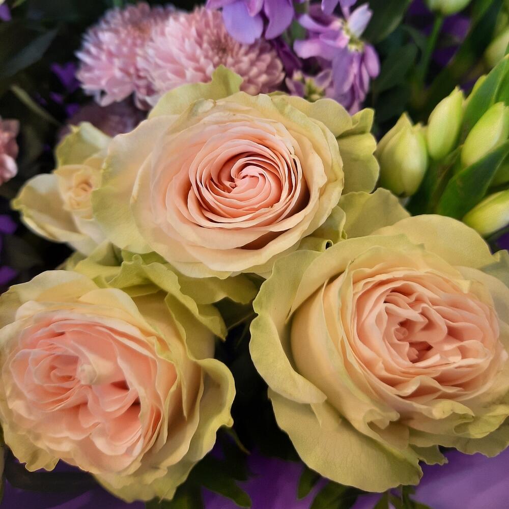 Букет "Лиловая мелодия"