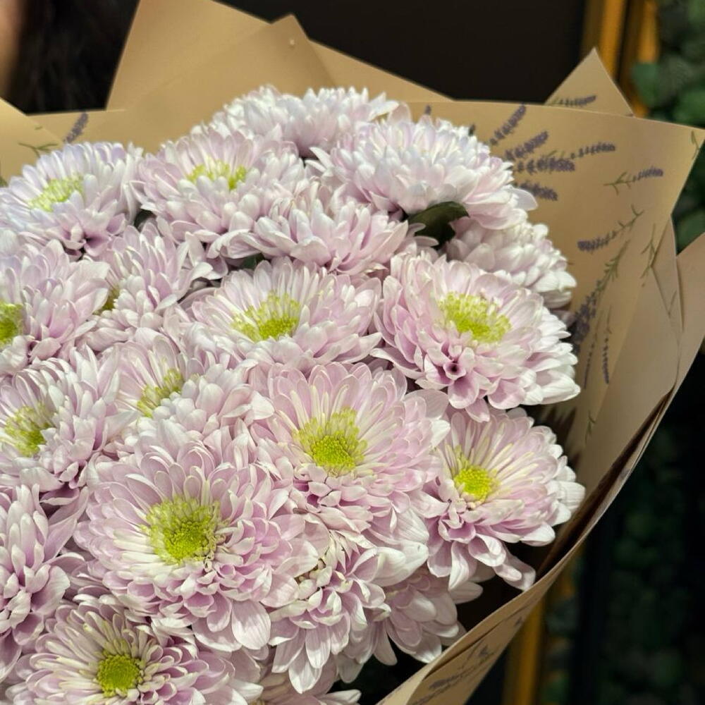 Букет из кустовых хризантем 💝