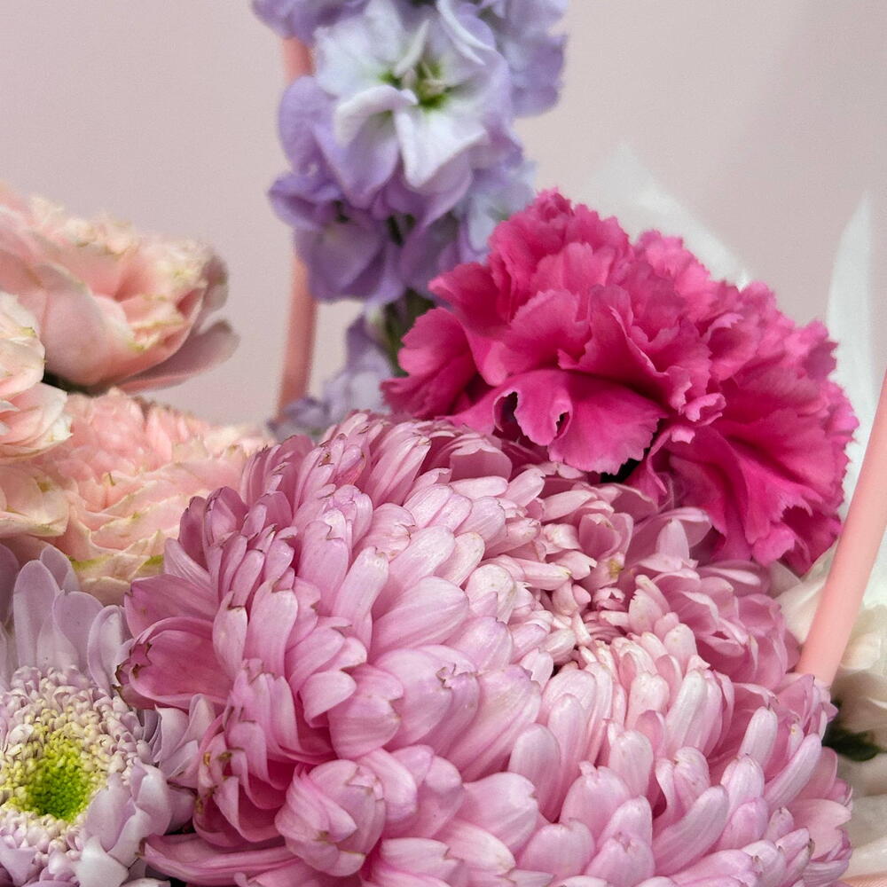 Букет с Астрой в сумке🌸