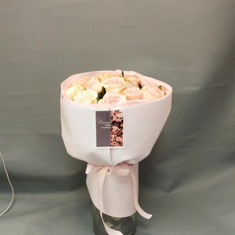 Букет из розовых роз 🌹 Розовая роза