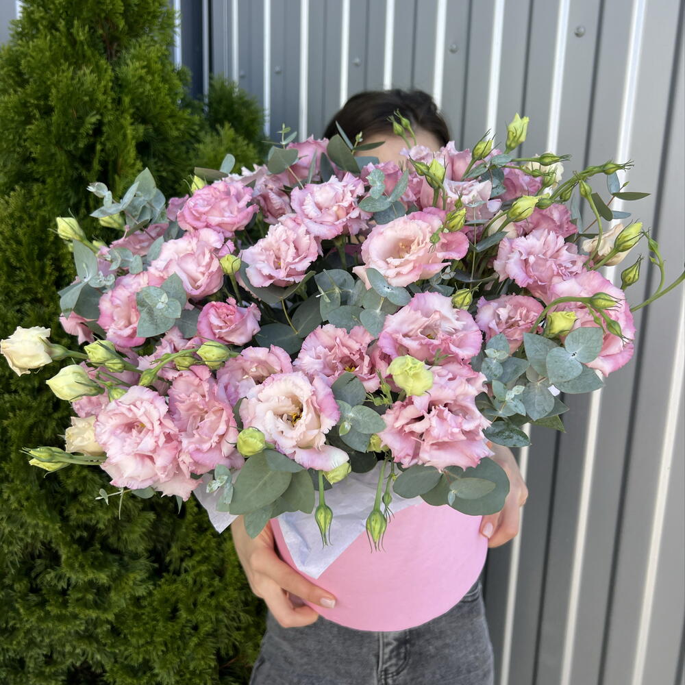 Эустома с эвкалиптом 💐