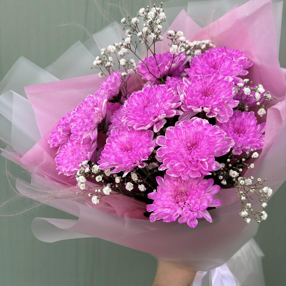 Букет с хризантемой 💐