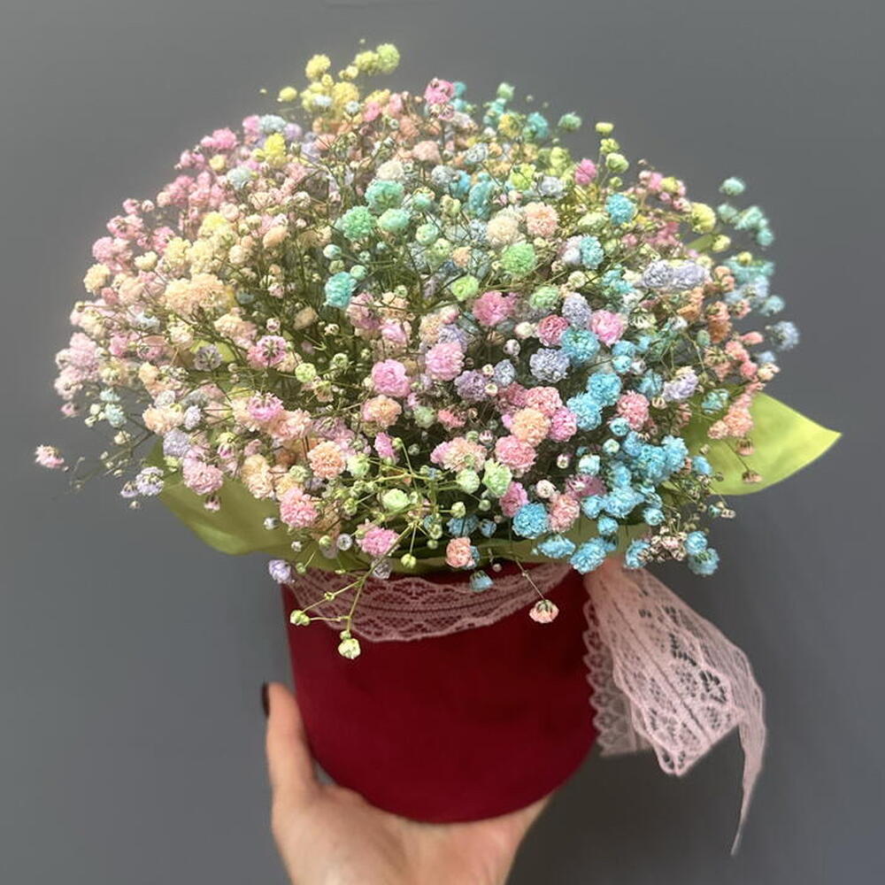 Композиция из гипсафилы