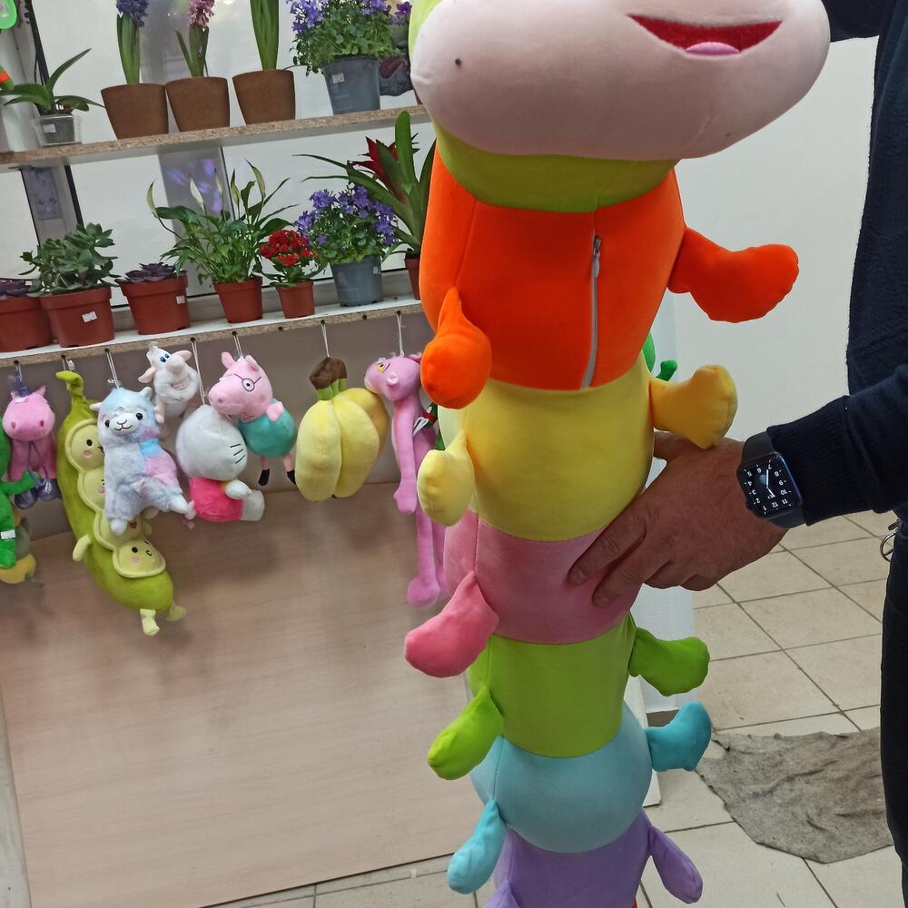 Гусеница большая