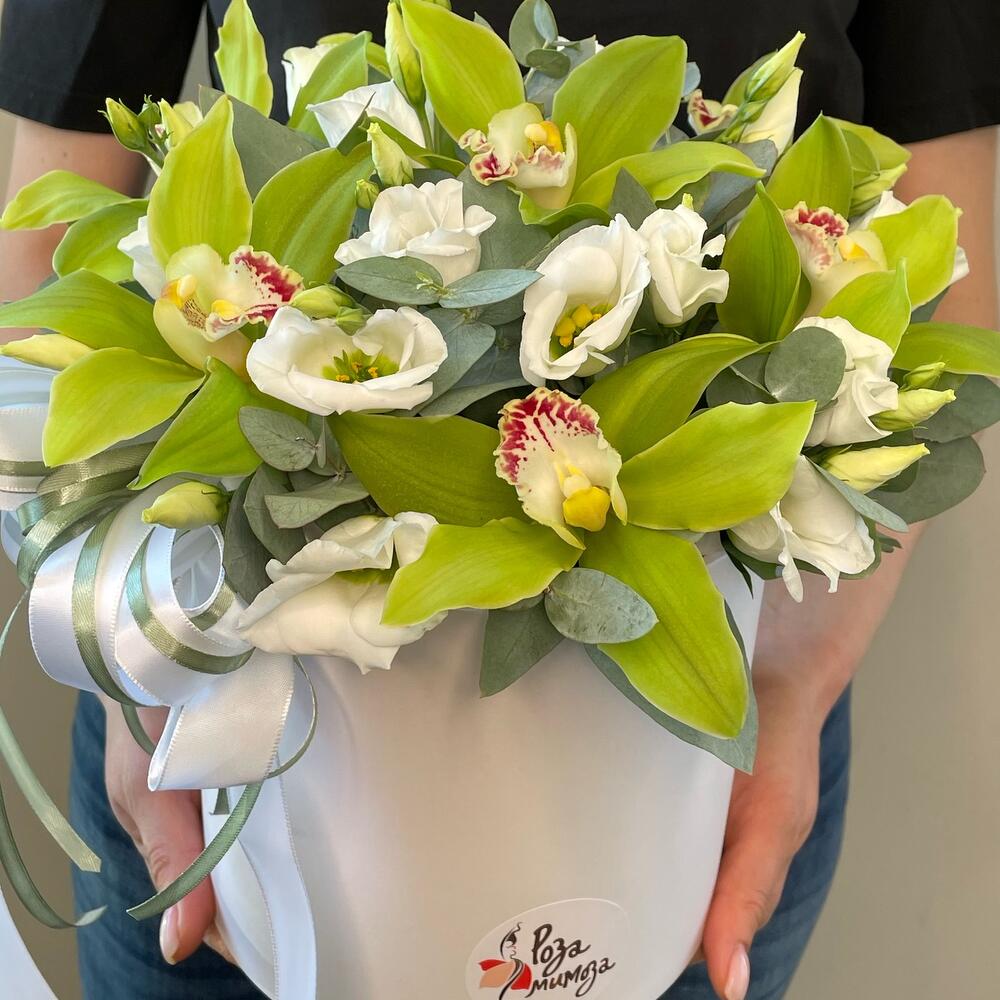 Caja de orquídeas