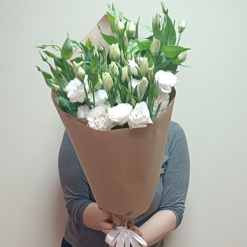 Эустома XL в крафт 😍