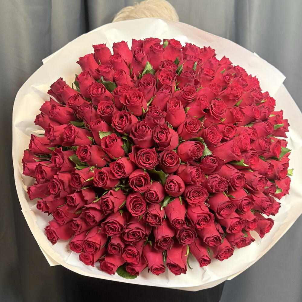 Букет из 151 розы 🌹