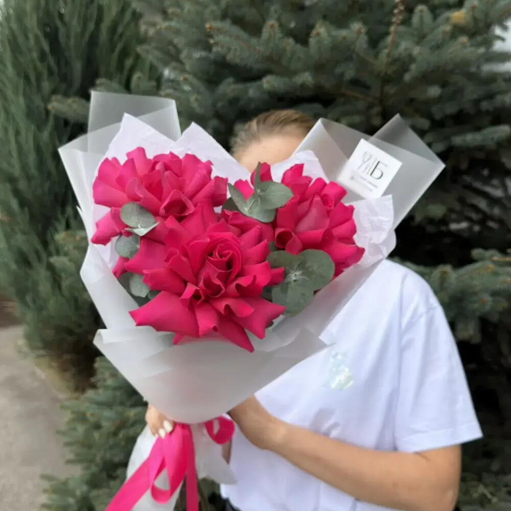 Букет-комплимент с французскими розами