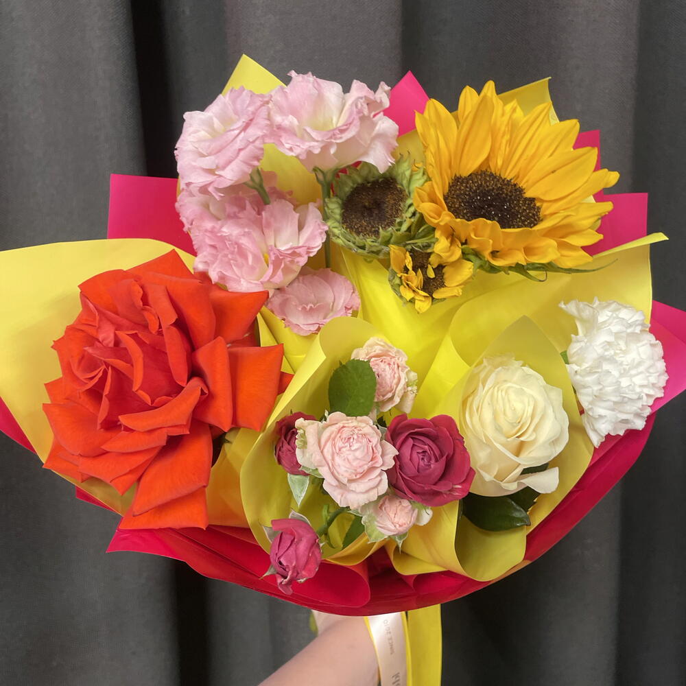 Мини-ДОФАМИНОВЫЙ букет 💐🌸