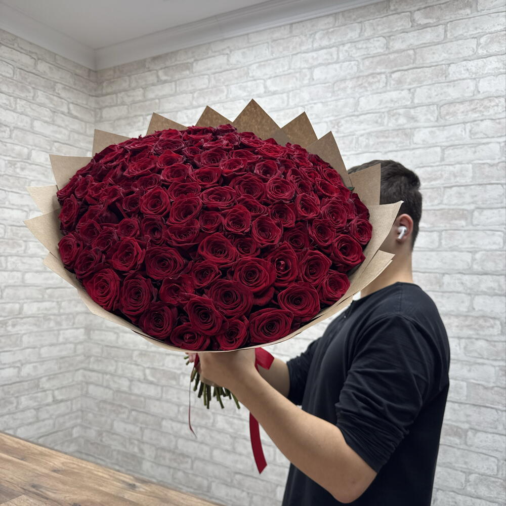 101 Роза с ароматом ♥️♥️♥️